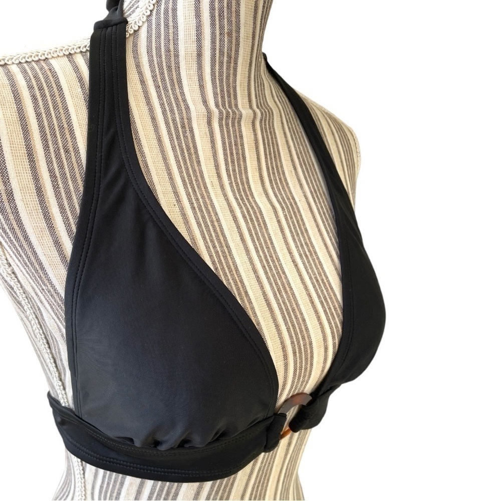 Gapbody halter bikini top, size M, lightly padded cups, New with tags